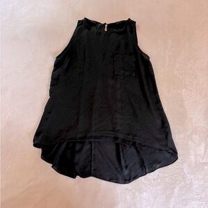 Forever 21 Black Asymmetrical Sleeveless Tank